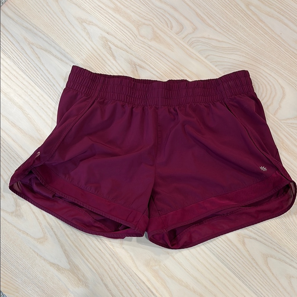 Athleta Women's Mesh Racer Shorts